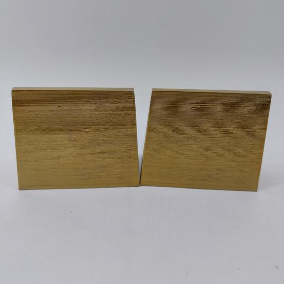 Craftsman Insignia Book Ends Symbol of Dentistry Gold tone - Picture 15 of 16